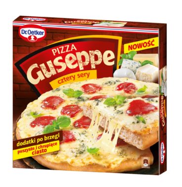 Dr Oetker Pizza Guseppe cztery sery